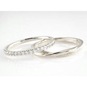 結婚指輪 プラチナ 安い ペアリング 2本セット pt950 ダイヤモンド