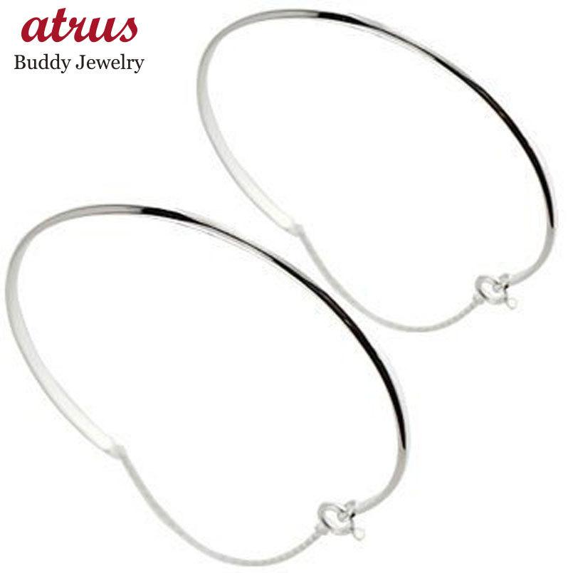 ペアバングル ペアブレスレット ホワイトゴールドk18 レディース メンズ カップル ジュエリー工房アトラスのペアバングル wttm103 メンズアクセサリー ジュエリー工房アトラス 父の日 人気 父の日 18金 送料無料 おすすめ特集の通販