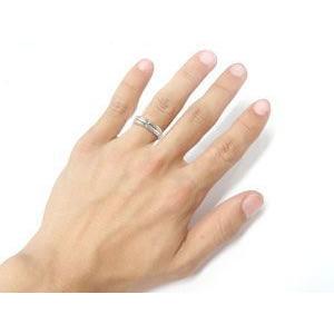 新入荷!!【日本未発売】 結婚指輪 ペアリング ペア プラチナ マリッジリング ダイヤモンド クロス ミル打ち 結婚式 ストレート カップル メンズ レディース 送料無料 セール SALE 【MYK1740807998】(60840円)