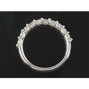 ピンキーリング ダイヤモンド エタニティ プラチナ リング ハーフエタニティ リング ダイヤ ストレート 送料無料 セール saleの画像