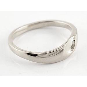 結婚指輪 ペアリング ペア マリッジリング ハート シルバー ストレート カップル 送料無料 セール saleの画像