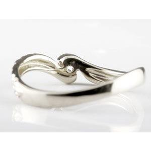 【売り切りお値下げ】 ハワイアンジュエリー ピンキーリング ダイヤモンド プラチナ リング 指輪 ハワイアンリング pt900 ダイヤ ストレート 送料無料 セール SALE 【1535939028】(53680円)