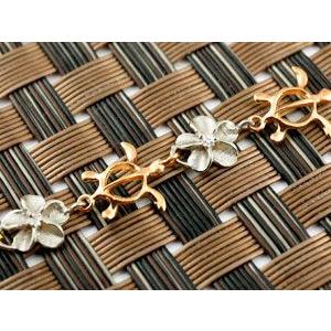 限定品 ハワイアンジュエリー ハワイアン アンクレット ダイヤモンド 亀 花 ピンクゴールドk18 プラチナ 18金 pt900 k18pg ダイヤ 送料無料 セール SALE 【GM2643824840】(92400円)