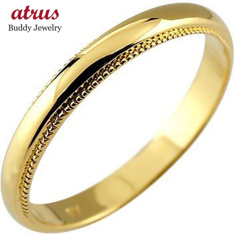 レビュー高評価のおせち贈り物 ジュエリー工房アトラス18金 リング ゴールド 18k k18 金 ピンキーリング 指輪 イエローゴールド 甲丸 シンプル ミル打ち 宝石なし ストレート 送料無料 セール SALE ハワイアンジュエリー プラチナ リング メンズ 普段使い 幅広 太め 指輪 ハワイアン 地金 マイレ スクロール ストレート 人気 男性用 シンプル ファッションリング スタンダード プレゼント ギフト