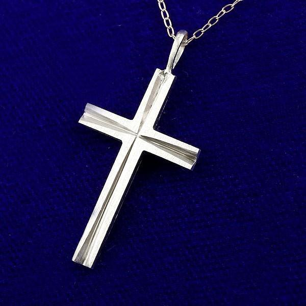 お気にいる プラチナ クロス ネックレス トップ レディース Pt999 シンプル 純プラチナ 十字架 ペンダント 人気 ホーニング つや消し チェーン 女性 送料無料 今だけ限定価格 Www Skylanceronline Com