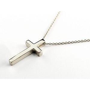 【正規販売店】 ネックレス ダイヤモンドネックレス クロスダイヤモンド ペンダントトップ ダイヤ 十字架 ホワイトゴールドk18 レディース チェーン 18金 送料無料 【1123051243】(39250円)