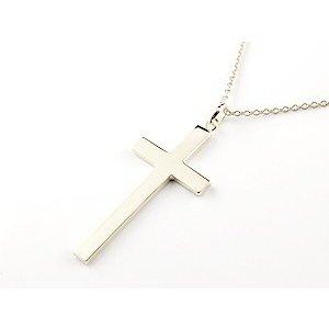 メンズ ネックレス トップ メンズクロス 男性用 シルバー ペンダント 十字架 シンプル 地金 人気 ミル打ち sv925 レディース 送料無料 セール saleの画像