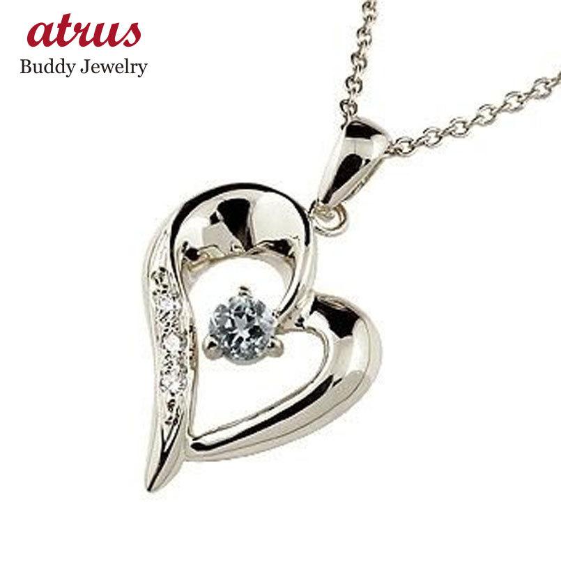 安い大阪 店舗 ネックレス ダイヤモンド オープンハート プラチナアクアマリン ペンダント Pt900 レディース チェーン 人気 3月誕生石 ダイヤ 送料無料 購入超特価 Newspaper Datacenter Pyc Org