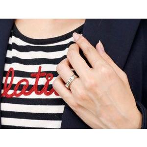 シルバー ペアリング 2本セット キュービックジルコニア 結婚指輪 マリッジリング シンプル カップル プレゼント 女性 送料無料 セール saleの画像