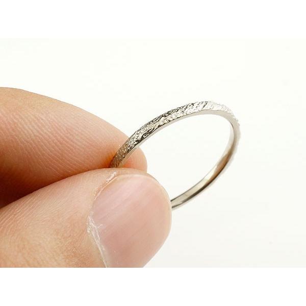 ペアリング 結婚指輪 プラチナ マリッジリング ダイヤモンド ハード950リング 一粒 pt950 華奢 ストレート スイートペアリィー 送料無料 セール saleの画像