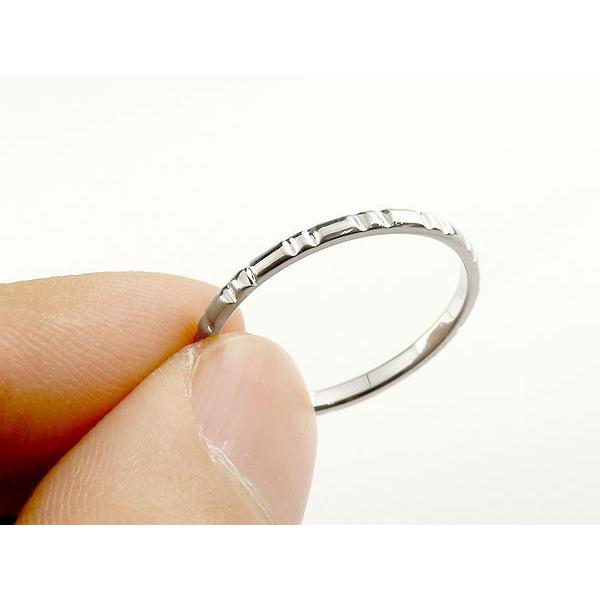 ペアリング 結婚指輪 プラチナ マリッジリング ダイヤモンド ハード950リング 一粒 pt950 華奢 ストレート スイートペアリィー 送料無料 人気 セール saleの画像