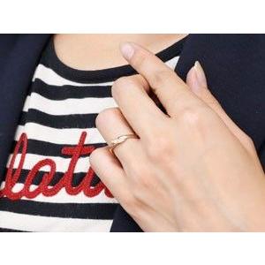 婚約指輪 ダイヤ エンゲージリング ダイヤモンド ピンキーリング ピンクゴールドk1818金 ストレート 指輪 プレゼント 女性 送料無料 セール saleの画像