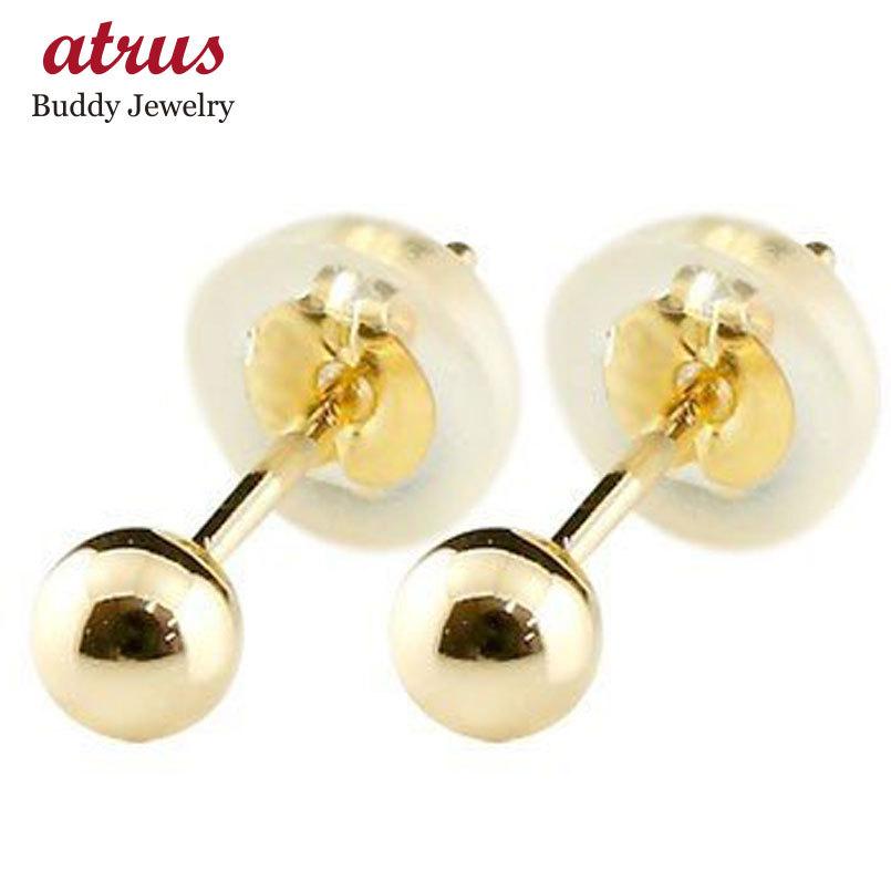 ジュエリー工房アトラス 丸玉ピアス 3mm レディース スタッドピアス