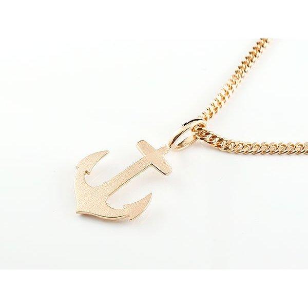 18金 ネックレス 喜平 トップ メンズ ハワイアンジュリー ゴールド 18k キヘイ イカリ アンカー マリン ピンクゴールドk18 ペンダント 送料無料 セール SALE