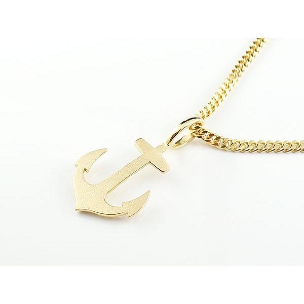 18金 ネックレス 喜平 トップ メンズ ハワイアンジュリー ゴールド 18k キヘイ イカリ アンカー マリン 碇 シンプル ペンダント 男性 送料無料 セール SALE