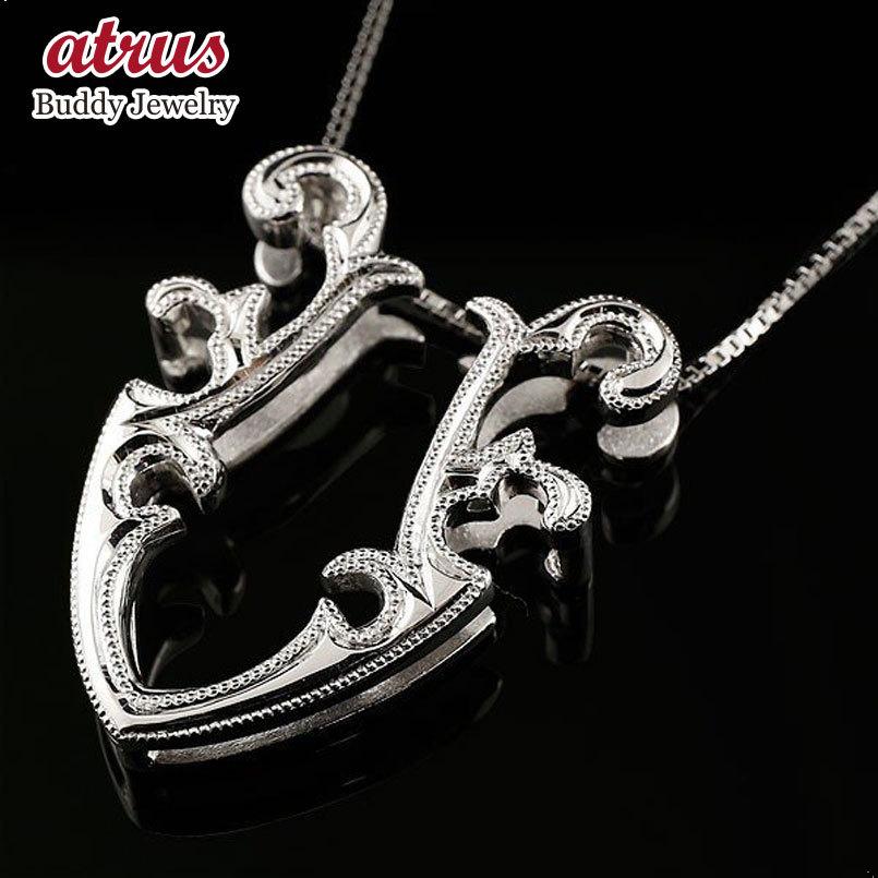 ネックレス メンズ プラチナ 馬蹄 ネックレス ペンダント ミル打ち ホースシュー 蹄鉄 アンティーク風 Pt900 チェーン 人気 バテイ 男性用 送料無料 7pixelsadv Com