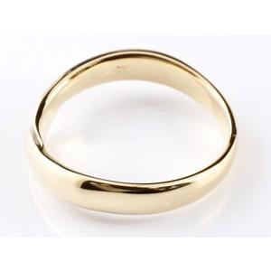 リング ゴールド 指輪 イエローゴールドk10ピンキーリング 地金リング 宝石なし スパイラル ウェーブリング 10金 送料無料 セール SALE リング 地金リング 宝石なし スパイラル ウェーブリング 送料無料 イエローゴールドk10