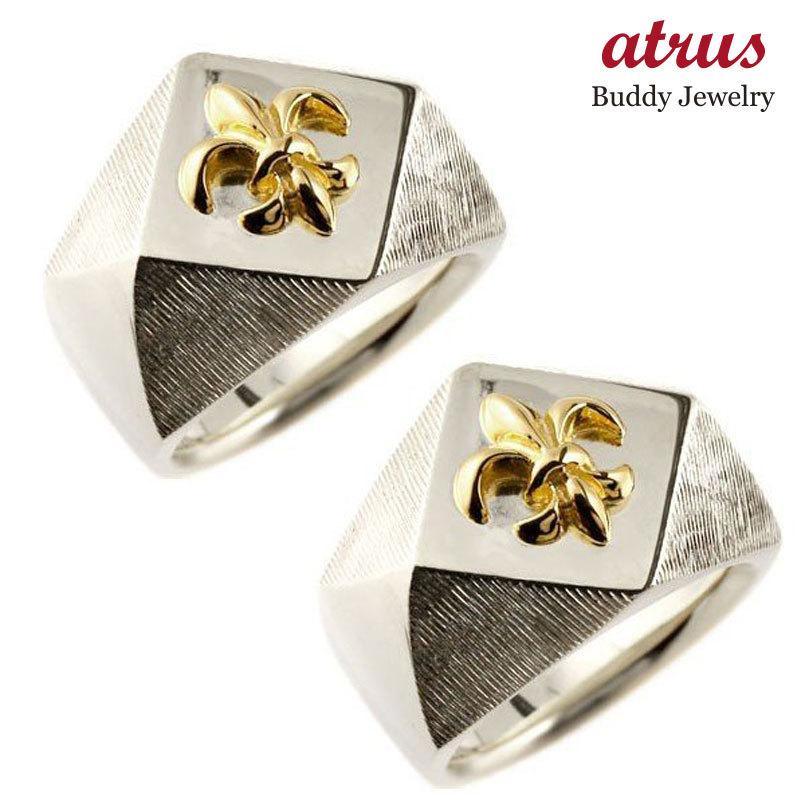 最先端 Lgbtq 結婚指輪 安い メンズ ペアリング 印台 幅広 指輪 ユリの紋章 シルバー イエローゴールドk18 男性用 18金 トラスト フルール ド リス 女性 送料無料 sy ジュエリー工房アトラス 通販 Yahoo ショッピング 開店祝い Www Ladislexia Net