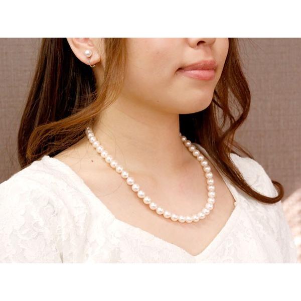 ジュエリー工房アトラス ネックレス パール 冠婚葬祭 あこや本真珠 