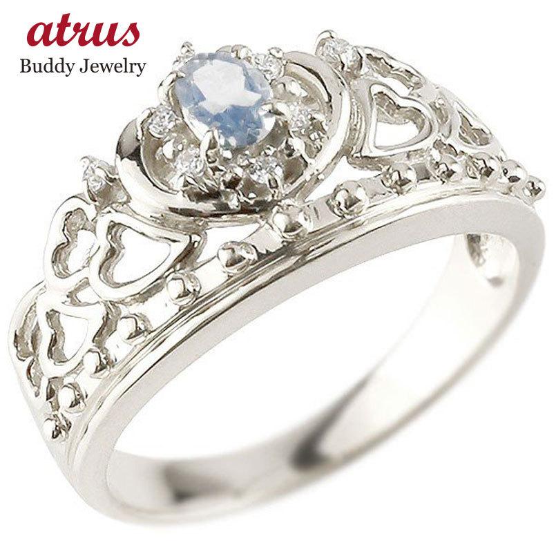 注目ブランド ピンキーリング リング ブルームーンストーン 指輪 ホワイトゴールドk18 透かし ティアラ ダイヤモンド 6月誕生石 幅広リング レディース 18金 宝石 送料無料 bmw ジュエリー工房アトラス 通販 Yahoo ショッピング 新作 Www Skylanceronline Com
