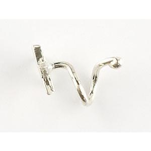 ピアス メンズ プラチナ キャッチのいらないピアス 星 プラチナピアス 地金 シンプル キャッチナッシャー スパイラルピアス 宝石 送料無料 人気 セール SALE キャッチのいらないピアス ピアス プラチナピアス 地金 シンプル キャッチナッシャー スパイラルピアス 宝石 人気