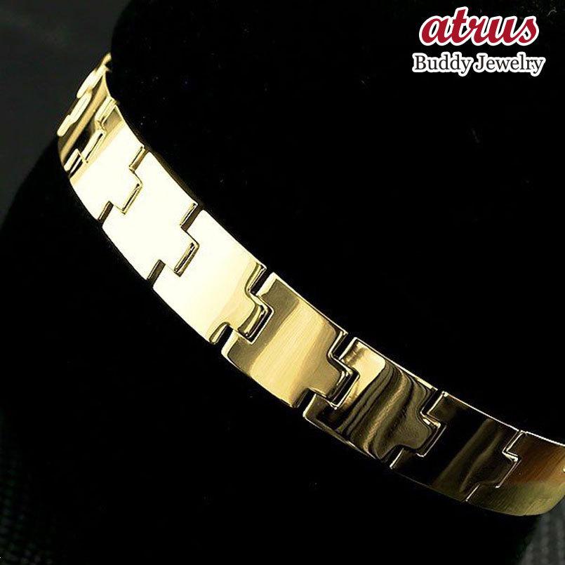 今季ブランド K10 地金 ベルト 幅広 シンプル イエローゴールドk10 ブレスレット メンズ 熟練職人の逸品ブレスレット 10金 送料無料 Tokyo Contrad 東京 コントラッド 男性用 メンズアクセサリー