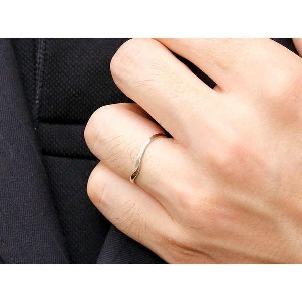 結婚指輪 プラチナ ペアリング 2本セットダイヤモンド 一粒 pt950 指輪 ペア V字 マリッジリング レディース メンズ 女性 男性 送料無料 セール saleの画像