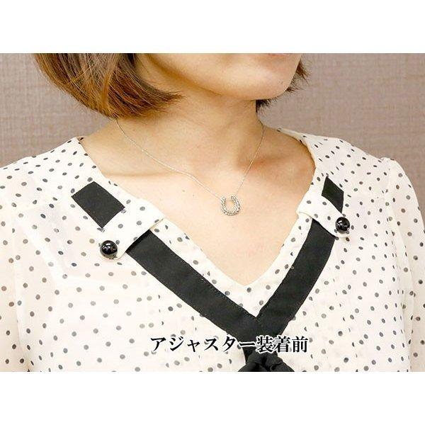 プラチナ ネックレス アジャスター チェーン 10cm レディース ベネチアン 地金 ハート フリーアジャスター 女性 あすつく 送料無料 人気 セール SALE