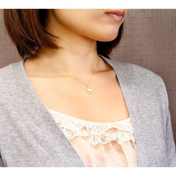 純金 ネックレス 24金 ゴールド 24K 数字 8 ペンダントトップ ゴールド k24 ナンバー 送料無料 セール saleの画像