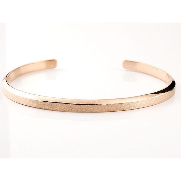 ジュエリー工房アトラス メンズ ブレスレット ピンクゴールドk18 地金