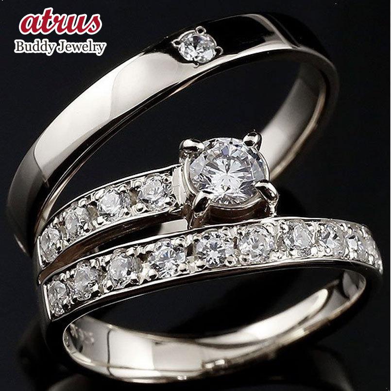 銀座 限定 送料無料 結婚指輪 指輪 安い 大粒 一粒 レディース メンズ マリッジリング ペアリング シルバー925 キュービックジルコニア エタニティ Sv925 2本セット 在庫品 Ameriaadvisory Am