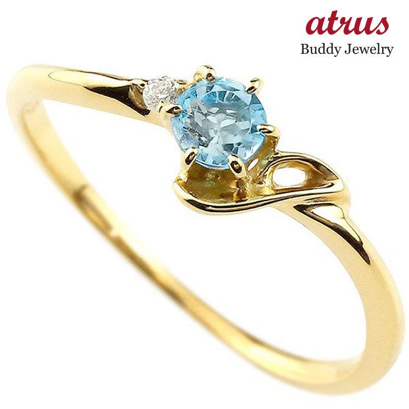 メール便不可 指輪 エンゲージリング 11月誕生石 イニシャル ネーム J ブルートパーズ 婚約指輪 ダイヤモンド ブルートパーズ ダイヤモンド イエローゴールドk18アルファベット 18金 レディース 11月誕生石 女性 ウォーターハウス E69c72df Studio J Co