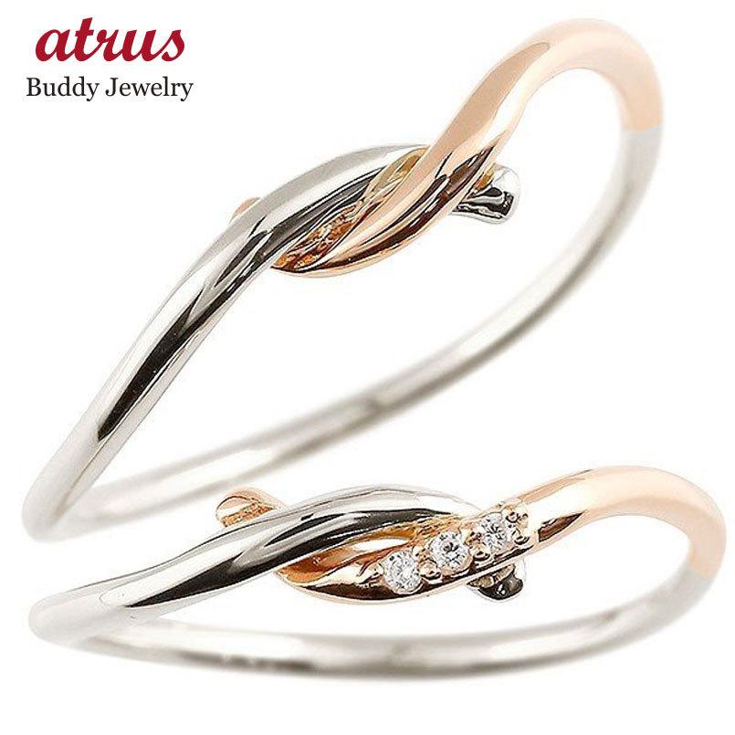 18金 K18 プラチナ pt900 天然トパーズダイヤモンドリング指輪11号半