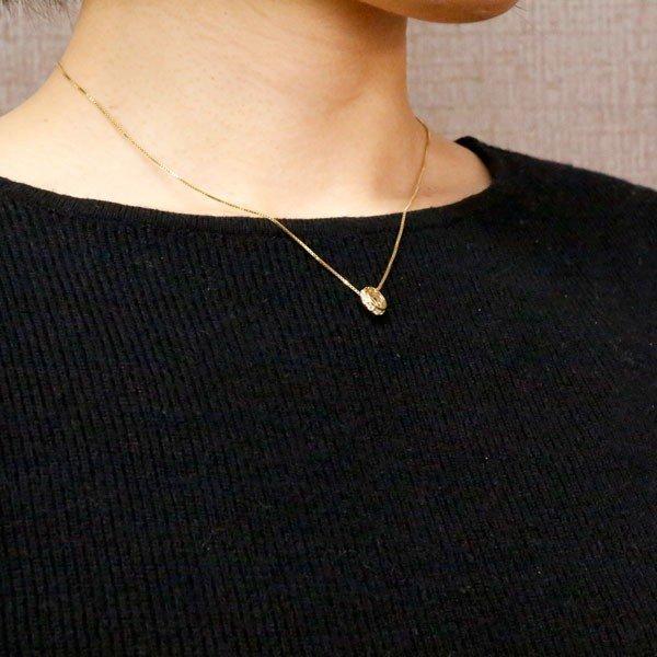 メンズ ダイヤモンド ペンダントイエローゴールドK18 ダイヤ ネックレス トップ リングネックレス エタニティー 18金 人気 あすつく 送料無料 セール saleの画像
