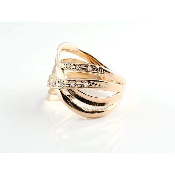 K18 金ゴールドリング ペアシェイプカット 2g K18 金ゴールドリング