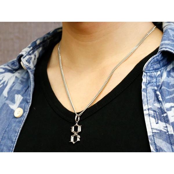 海外最新 ネックレス トップ メンズ 喜平用 キヘイ メンズ 数字 8 ナンバー ネックレス トップ シルバー925 地金 Sv 男性用 キヘイ コントラッド 東京 送料無料 海外最新 Azerbaijanfoundation Az
