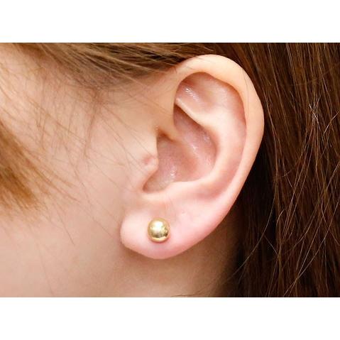 ジュエリー工房アトラス 18金ピアス メンズ 片耳ピアス キャッチの