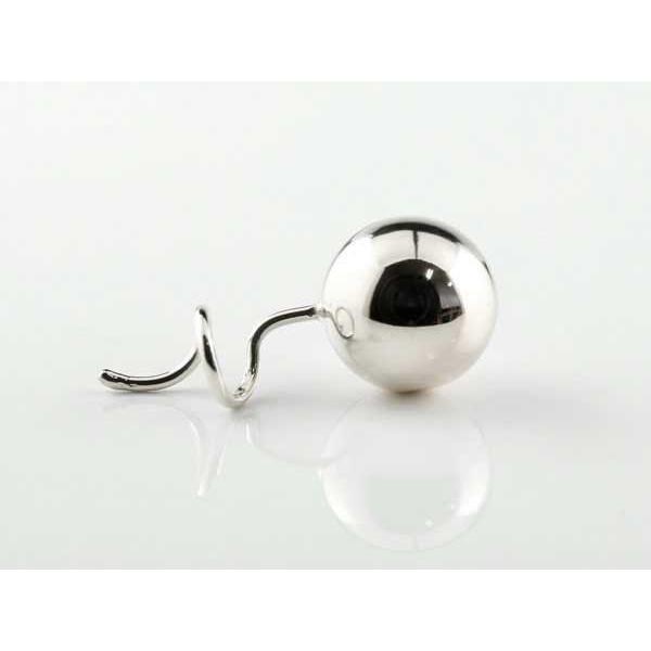 ピアス プラチナ 片耳ピアス キャッチのいらないピアス 丸玉ピアス 8mm プラチナピアス シンプル レディース キャッチナッシャー 送料無料 セール saleの画像