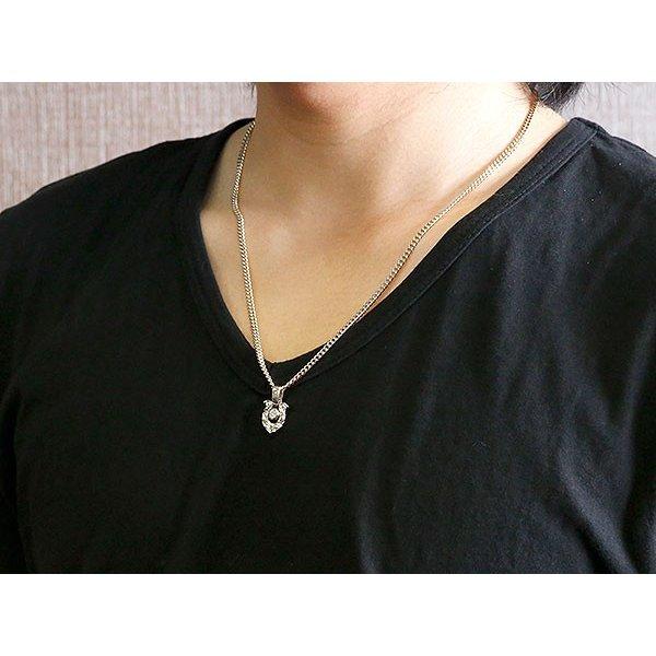 シルバー ネックレス 喜平 トップ メンズ 馬蹄 キュービックジルコニア ハワイアンジュエリー キヘイ ペンダント sv925 スクロール 蹄鉄 送料無料 セール saleの画像