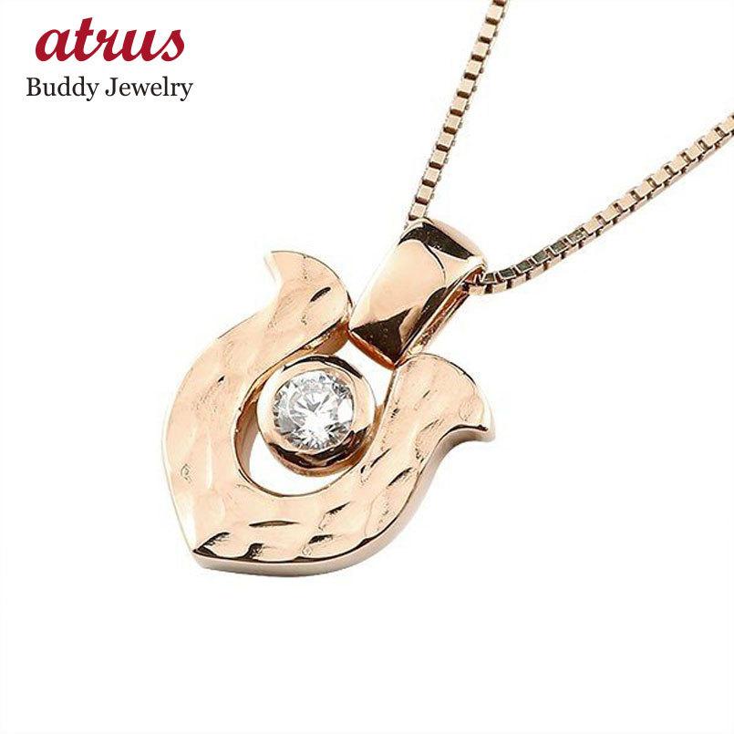 上質で快適 ネックレス メンズ スワロフスキーキュービックジルコニア ペンダント ピンクゴールドk10 キュービック 槌目 槌打ち ホースシュー 馬蹄 蹄鉄 バテイ 10金 人気 新発売の Redeintersoft Com Br