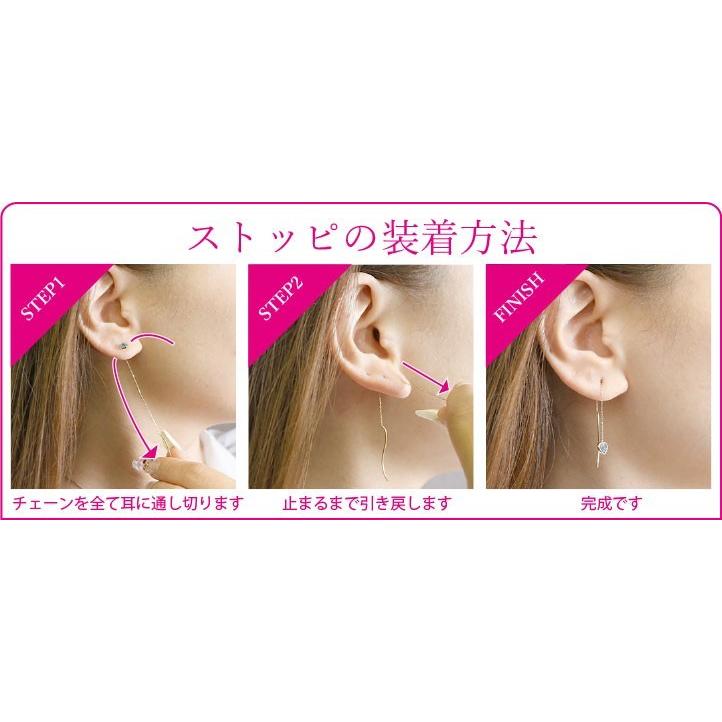 ピアス 揺れる 落ちないピアス 片耳ピアス アメリカンピアス ピアス ハート ペリドット イエローゴールドk18 18k シンプル ストッピ 揺れるピアス 人気 saleの画像