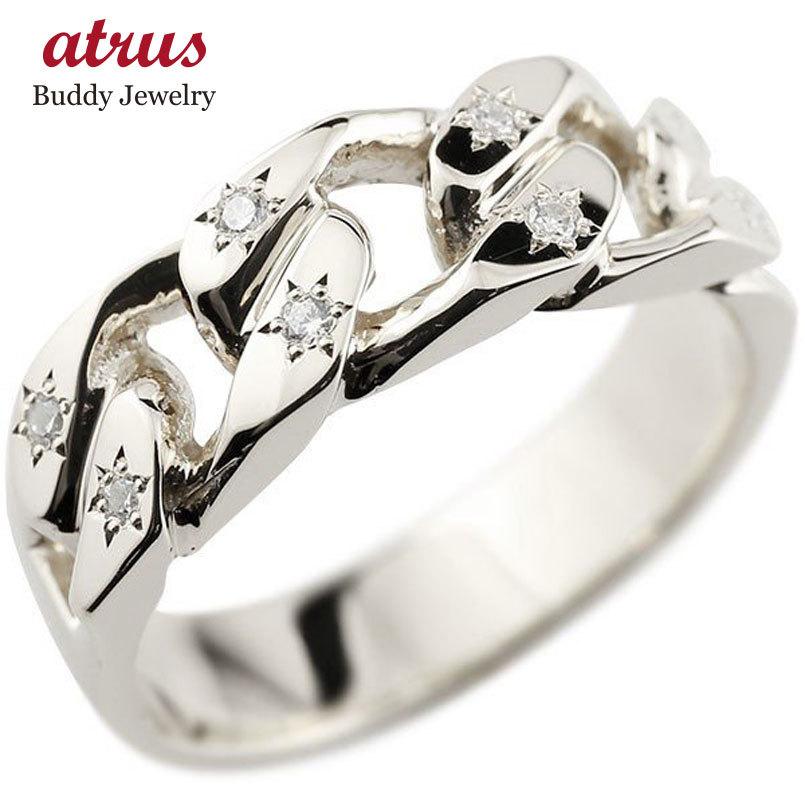 メンズ 喜平リング ダイヤモンド ホワイトゴールドK10 リング 指輪 婚約指輪 ダイヤ 10金 キヘイ 鎖男性用 コントラッド 東京 送料無料 人気 セール SALE | ジュエリー工房アトラス