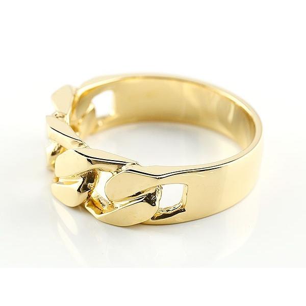 ジュエリー工房アトラス メンズ リング イエローゴールドK18 喜平