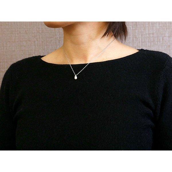プラチナ ネックレス トップ レディース pt999 ペンダントトップ 純プラチナ ティアドロップ つゆ型 涙型 雫 女性 送料無料 セール SALE_1