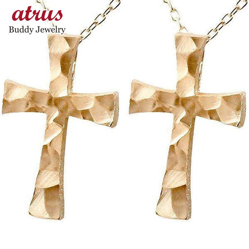 最安 ゴールド ネックレス ペア クロス ペアネックレス 18金 十字架 ピンクゴールドk18 18k 地金 シンプル 人気 メンズ レディース ggm ジュエリー工房アトラス 通販 Yahoo ショッピング 超大特価 Artech Mi It