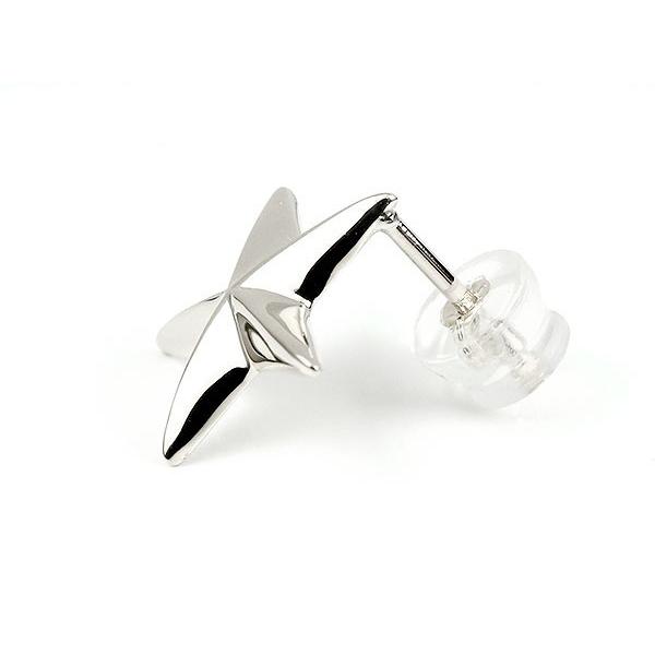 メンズ ピアス 片耳 プラチナピアス 星 片耳ピアス 地金 シンプル スター プラチナ900 pt900 スタッドピアス 男性 ファーストピアス セール saleの画像