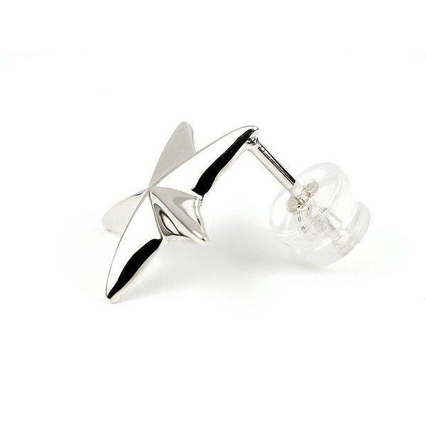 メンズ ピアス 片耳 プラチナピアス 星 片耳ピアス 地金 シンプル スター プラチナ900 pt900 スタッドピアス 男性 ファーストピアス セール saleの画像