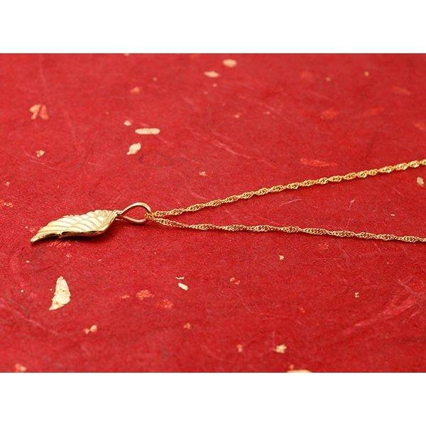 純金 ネックレス 24金 トップ メンズ 金 ゴールド 24K 羽 フェザー ペンダントトップ k24 男性 20代 30代 40代 トレジャーハンター 送料無料 人気 セール saleの画像