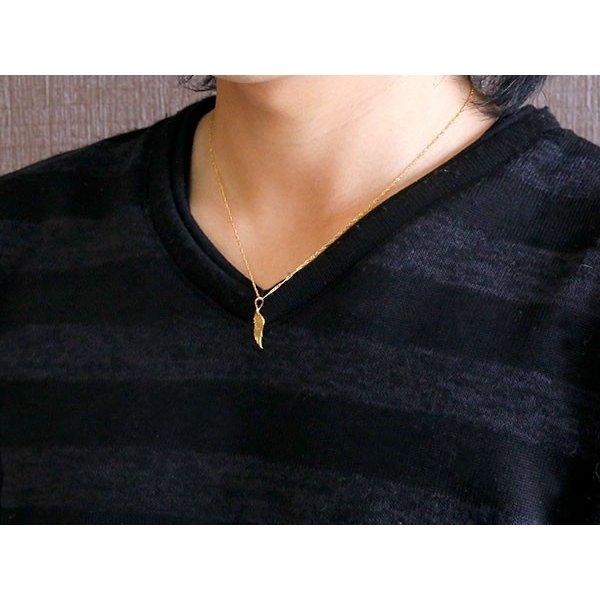 純金 ネックレス 24金 トップ メンズ 金 ゴールド 24K 羽 フェザー ペンダントトップ k24 男性 20代 30代 40代 トレジャーハンター 送料無料 人気 セール saleの画像