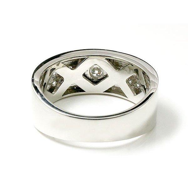 現品発送 メンズ ダイヤモンド プラチナリング 指輪 幅広 ダイヤ pt900 ダイヤモンドリング 男性用 送料無料 人気 セール SALE 【3303024208】(115440円)